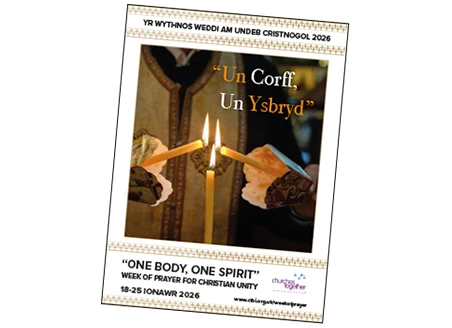Welsh/English pamphlet for the Week of Prayer for Christian Unity 2026