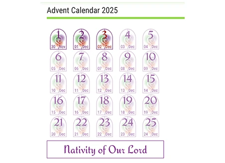 Advent calendar 2025: nativity of Our Lord
