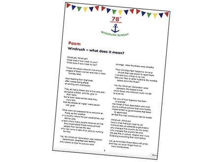 Poem: Windrush – what does it mean?