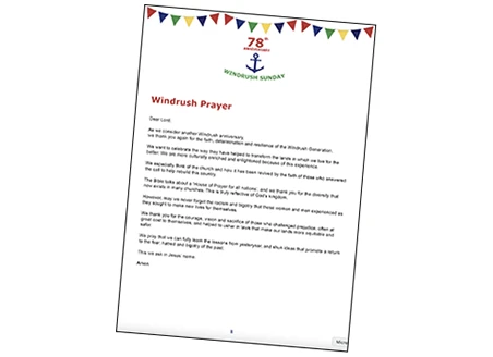Windrush Prayer