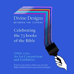 Divine Designs
Between the covers
Celebrating the 73 books of the Bible
Open call: an art competition and exhibition
Find out more and to submit your artworks https://stjohnswaterloo.org/arts/divinedesigns/