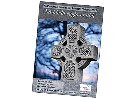 Week of Prayer for Christian Unity 2027 Irish pamphlet (higher contrast for home/office print)