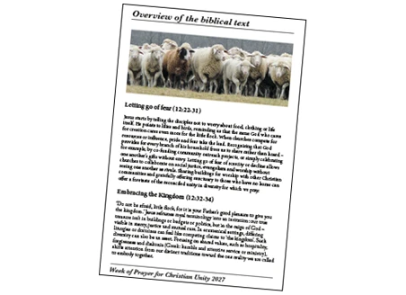 English Biblical text overview