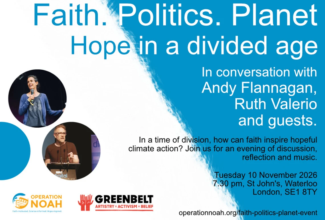 Faith. Politics. Planet: Hope In A Divided Age